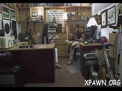 Free romantic video category blowjob (300 sec). Sexy harlot does not shy away from having sex in shop.