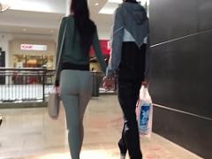 Download amorous video category ass (359 sec). Candid hot brunette teen amazing booty in tight grey leggings.