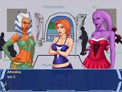 Play video link category toons (1005 sec). Star Wars Orange Trainer Part 39 cosplay bang hot xxx alien girls sith.