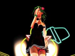 Sex video category sexy (220 sec). MMD GUMI No Panty Dance.