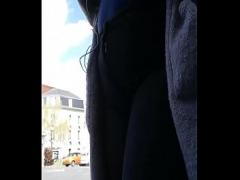 Adult stream video category squirting (3836 sec). Squirt in public toilet.