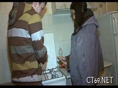 Full sexual video category teen (327 sec). Taut hole receives thick pecker.
