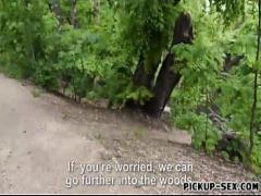 Free x videos category blonde (371 sec). Cute Eurobabe Aisha pounded in the woods.