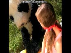 18+ x videos category sex_toys (387 sec). Naughty girl was tied and fucked by Panda.