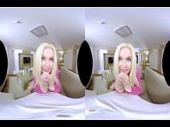 Sexy pornography category blonde (306 sec). Casey Szilvia has an evening of pleasure in VR.